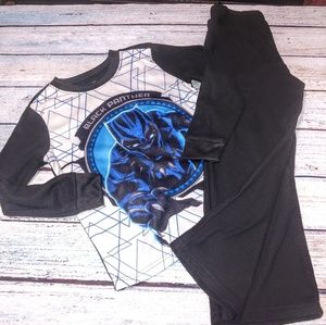 🤗✳️Marvel Black Panther PJs~Trademark tag